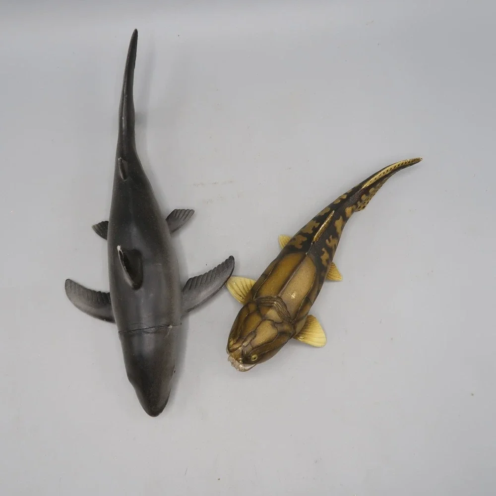 Safari  Wild Safari Dunkleosteus Prehistoric Plastic Dinosaur Figure Shark Lot